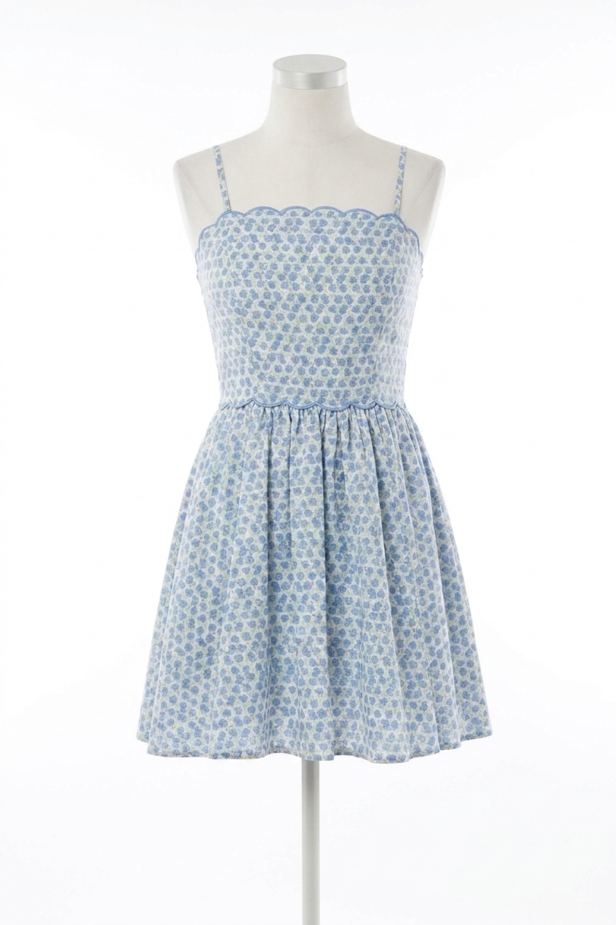 NEW STRUT & BOLT mary beth dress in light blue